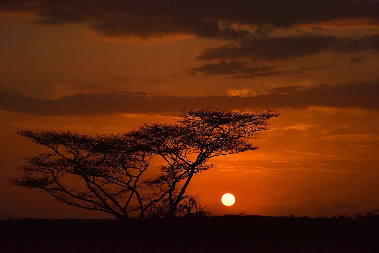 Backroad Sunset, Ethiopia ()
